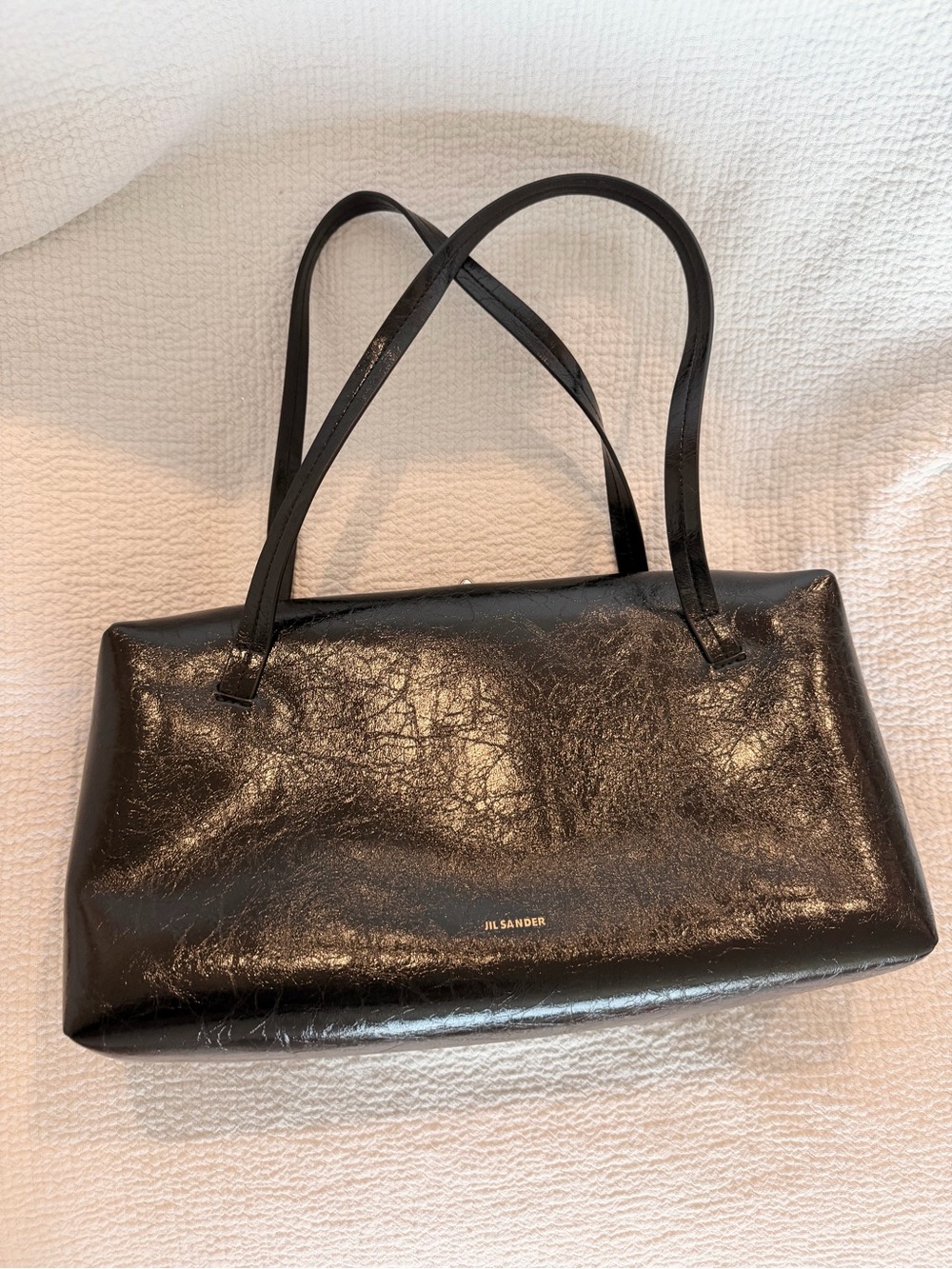 Jil Sander Goji leather shoulder bag - Picture 3 of 6
